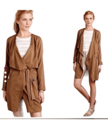 Anthropologie Cartonnier Vimicon 3/4 Trench Jacket Lightweight Medium Br... - €30,89 EUR