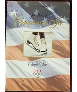 CHAMPIONS ON ICE - VINTAGE 2002 OLYMPIC TOUR PROGRAM - MINT MINUS - $14.00