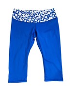 Brooks Electric Digi Infiniti III Capri Pants Blue Size Large NWT - $762.19 MXN