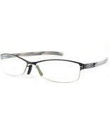 Ic ! Berlin Buesum Noir Unique Rare Lunettes Monture 55-14-140mm Allemagne - $4,869.89 MXN