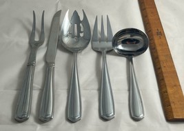 Reed &amp; Barton Tarbor Stainless Steel 5 Piece Lot of Servers - $19.99