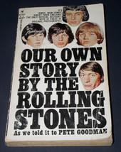 The Rolling Stones Paperback Book Our Own Story Vintage 1965 Bantam Firs... - £39.10 GBP