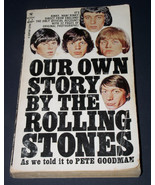 The Rolling Stones Paperback Book Our Own Story Vintage 1965 Bantam Firs... - $68.07 CAD