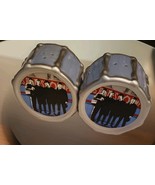 Vintage The BEATLES Salt And Pepper Shakers Drum Set John Paul George Ringo - $167.06 MXN