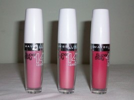 BUY 2 GET 1 FREE (Add 3) Maybelline Superstay 14 Hour Lipstick ((NICKED ... - £3.54 GBP+