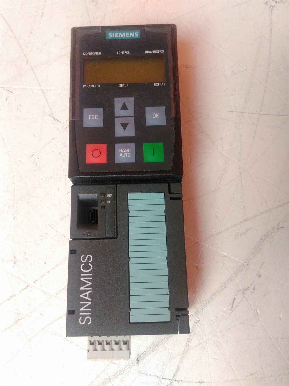 Defective Siemens Sinamics A5E03432404FA Control Panel AS-IS - $41.42