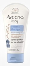 Aveeno Baby Eczema Therapy Moisturizing Cream Itch Relief 5 Fl Oz - £11.72 GBP