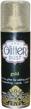 Glitter Dust Aerosol Spray 4.2oz-Gold - £13.72 GBP
