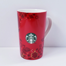 Starbucks Red &amp; White 2013 Christmas Holiday 16 fl. oz. Coffee Mug - $290.23 MXN