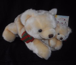 16" St Jude Children's Hospital Mom & Baby Teddy Bear Stuffed Animal Plush Toy - £20.83 GBP