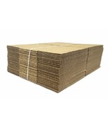 Lot of 10 CARDBOARD BOXES 25&quot;x9&quot;x4&quot; CORRUGATED SHIPPING MOVING PACKING S... - $32.27 CAD