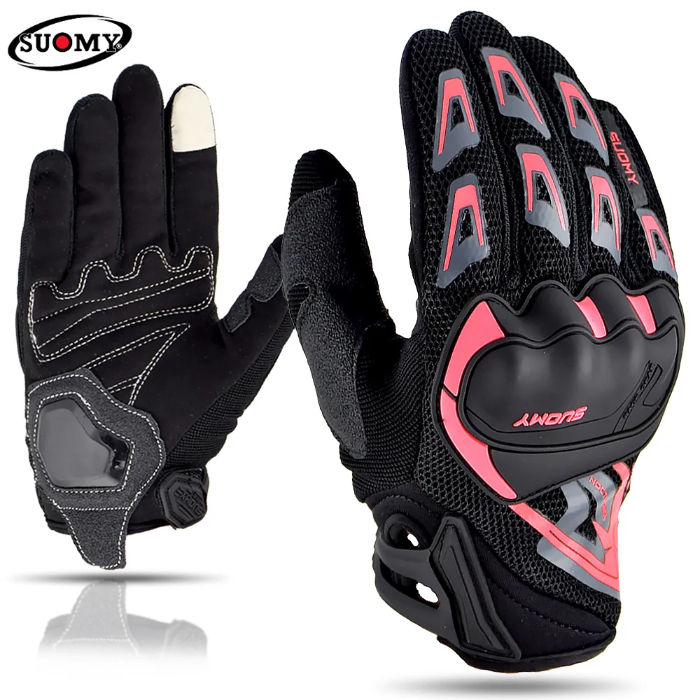 Rcycle gloves touch screen cafe racer retro motorbike riding gloves summer touring city thumb200