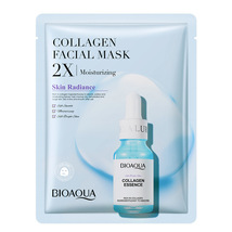 20Pcs BIOAQUA Centella Collagen Face Mask Moisturizing Refreshing Sheet ... - £24.25 GBP