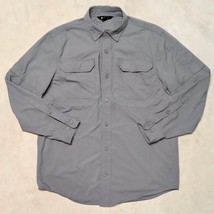 Duluth Trading Alaskan Hardgear Outdoor Long Sleeve Button Shirt - Men&#39;s... - £14.11 GBP