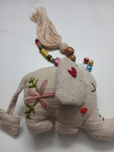 New Good Design Elephant Keychain with Pom Pom and tassel - $335.37 MXN