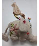 New Good Design Elephant Keychain with Pom Pom and tassel - $18.00