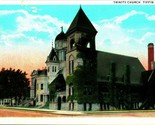 Trinity Evangelical &amp; Reformed Church Tiffin Ohio OH UNP WB Postcard B8 - $2.92
