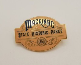 Mackinac State Historic Parks Michigan Souvenir Travel Lapel Hat Pin Pin... - £15.32 GBP