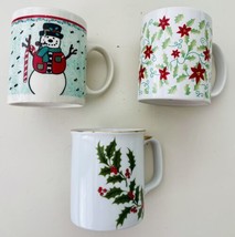 Vintage Christmas Ceramic Mugs - A Toast to Yesteryears! - $10.79