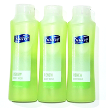 3 Bottles Suave Renew Body Wash Green 12 Oz. - $19.99