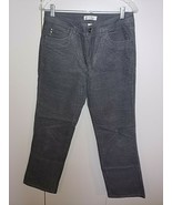 CHRISTOPHER &amp; BANKS LADIES GRAY STRETCH CORDUROY PANTS-4S-WORN ONCE-LOW ... - $11.72 CAD