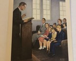 1959 Vintage Church Lithograph Sunday Sermon - $7.91