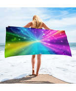 Autumn LeAnn Designs® | Rainbow Sparkle Beach Towel - £29.73 GBP