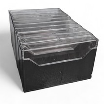 Clear Black Plastic Jewel Cassette Tape Cases Empty USEDFAIR Replacement... - $12.42 CAD