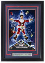 Chevy Chase Beverly D&#39;Angelo Signed Framed 11x17 Christmas Vacation Photo JSA - £271.37 GBP