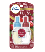 Febreze Plug Scented Oil Refill, Fresh-Twist Cranberry, Pack of 1 - £11.76 GBP