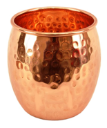 Hammered Copper Glass Tumbler, Serveware &amp; Drinkware , Ayurveda Healing ... - €24,70 EUR