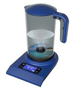 Portable Hydrogen Alkaline Water Pitcher Cordless Dark Blue NEW OPEN BOX - $59.39