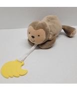 2014 Carters Child of Mine Monkey Plush Bananas 7&quot; Brown Stuffed Animal - $14.79