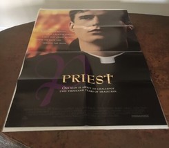 PRIEST 27&quot;x40&quot; Original Movie Poster Folded Two-sided 1994 Linus Roache - £21.66 GBP