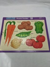 1992 Puzzle Patch 25 Piece Puzzle Vegetables - £7.19 GBP