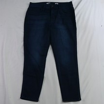 Seven7 12 High Rise Skinny Crop Dark Rinse Stretch Denim Womens Jeans - $19.99