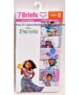 New Disney Encanto 7-Pack Girls Underwear/Panty/Briefs 100% Combed Cotto... - $12.17 CAD