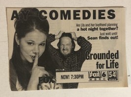 Grounded For Life Tv Print Ad Vintage Donal Logue TPA4 - £4.67 GBP