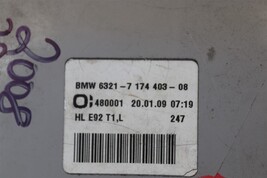 2007-10 BMW E92 M3 328i 335i Coupe Outer Taillight Light Lamp Driver Left LH image 8