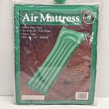 Vintage Academy Broadway Heavy Duty Vinyl Green Air Mattress No. 80000/071 - $555.92 MXN