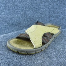 Columbia Whiprey Men Slide Sandals Brown Synthetic Buckle Size 9 Medium - £23.79 GBP