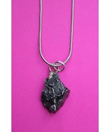 Meterorite Necklace W/ Chain Campo Del Cielo 3.5 Grams Genuine Dino Girl... - $41.13 CAD