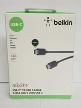 Belkin Mixit USB-C To USB-C Cable - 6 Ft- Black - $14.50