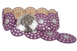 PURPLE KUCHI FABULOUS DELUXE TRIBAL ATS GYPSY MOROCCAN BELT  - $98.99