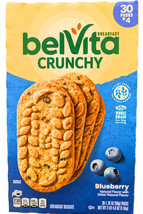 Belvita Crunchy Breakfast Blueberry Biscuits Packs of 4-30 Count  EXP 01... - $525.53 MXN