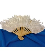 8 x Marabou Feathers 9” Fan Props Party Wedding Dance Decoration Craft P... - $29.69