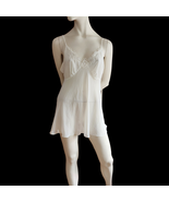 Secret Treasures Bridal Baby Doll Chemise Size Medium Sheer Ivory Beaded  - $13.00