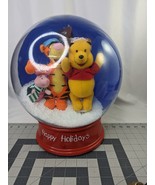 Gemmy Winnie the Pooh Tigger Musical Snow Globe Airblown 13 Inch - £27.01 GBP