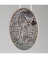 Bezalel École Jérusalem Argent Sterling Filigrane Ruth Broche 51mm Grand - $622.40 CAD