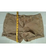 American Eagle &quot;Sexy&quot; Booty Shorts, tan/beige - Size 2 - FAST SHIP! - $12.11 CAD